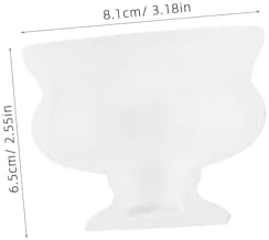 Vintage Half Vase Planter Decorative Flower Vase for Home Decor Retro Pitcher Wide Mouth Decor