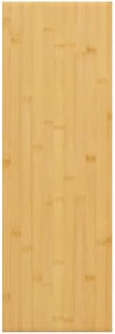 vidaXL Wall Mounted Bamboo Shelf 236x79x06