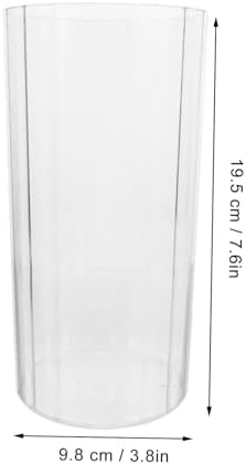 STOBAZA Clear Hydroponic Vase for Home Decor and Occasions
