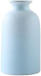 Small Size Light Blue Ceramic Vase for Home and Wedding Dcor