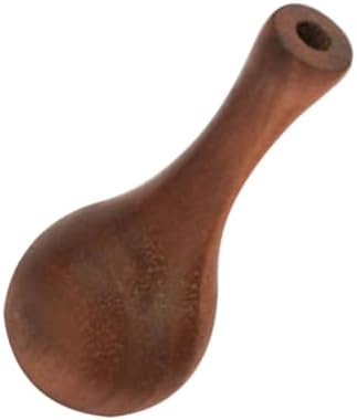 Handmade Flower Vase Rustic Decor Centerpiece Walnut Solid Wood Decorative Vase 1