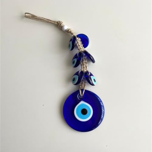 Turkish Blue Evil Eye Car Charm Hanging Ornament