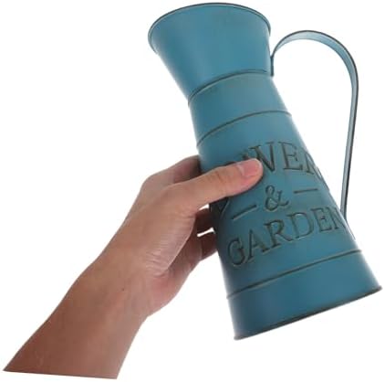 Retro Kettle Vase Flower Decor Ornament