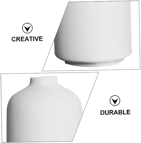 1pc Boho Style Ceramic Flower Vase for Unique Decor