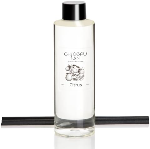 Chloefu LAN Citrus Scented Oil Diffuser Refill 676 Fl Oz