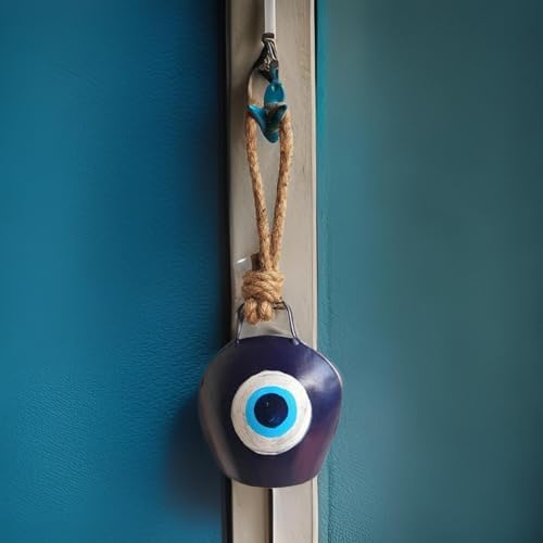 Evil Eye Bell Hanging for Home Protection and Decor