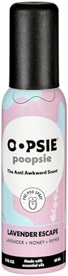 Lavender Escape Toilet Spray 2oz Portable Odor Eliminator