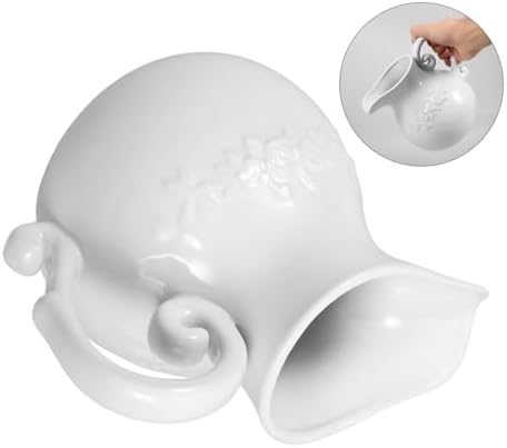 Retro European Ceramic Pitcher Flower Vase for Home and Office
