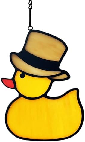 Stained Glass Jeep Ducks Window Decor Suncatcher Ornament