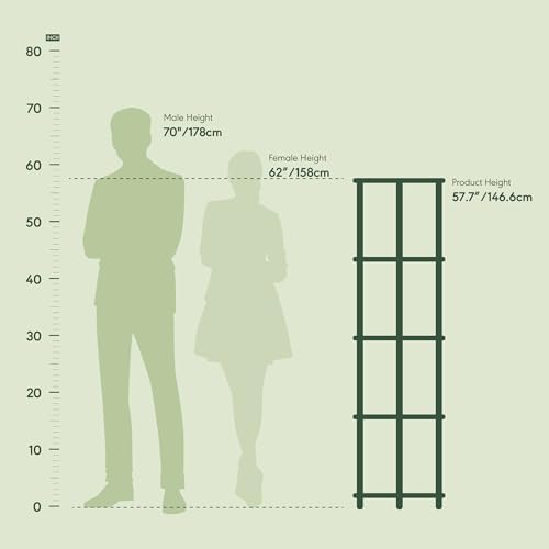 Furinno Turn-N-Tube 5 Tier Corner Display Rack White