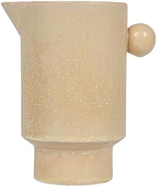 Creative Co Op Modern Small Stoneware Pitcher or Vase 24 oz