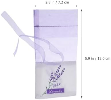 75 Pcs Lavender Scent Drawstring Jewelry Bags