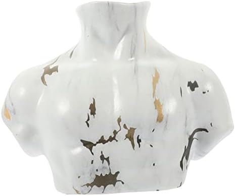 Ceramic Marble Flower Vase for Modern Home Decor