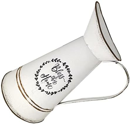 Creative Country Style Vintage White Floral Vase for Home Decor