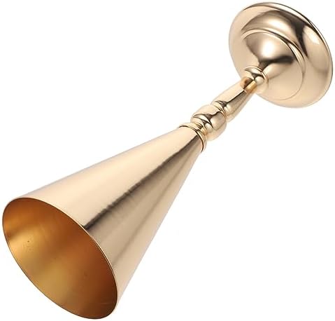 Iron Trumpet Vase for Floral Arrangements and Home Decor