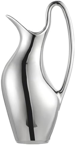 DOITOOL Farmhouse Pitcher Vase Ceramic Flower Decor for Home Office Kitchen