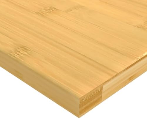 vidaXL Wall Mounted Bamboo Shelf 236x79x06