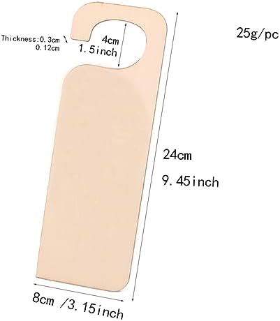 Ciieeo 6pcs Wooden Door Hanging Decorations