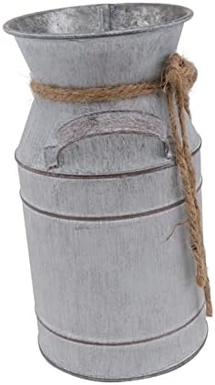 StobaZA Decorative Iron Flower Bucket for Home and Garden