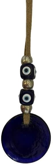 Turkish Evil Eye Brimming Basket for Protection and Prosperity