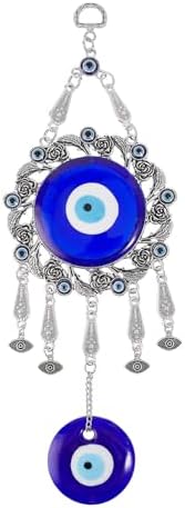 Turkish Evil Eye Glass Amulet Car Hanging Ornament