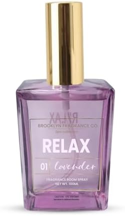 Brooklyn Fragrance Co Spa Room Spray - Long Lasting Lavender Aroma