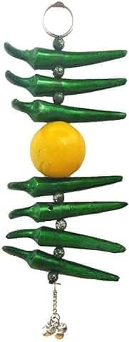 Lemon and Chillies Evil Eye Protection Charm Pack of 2