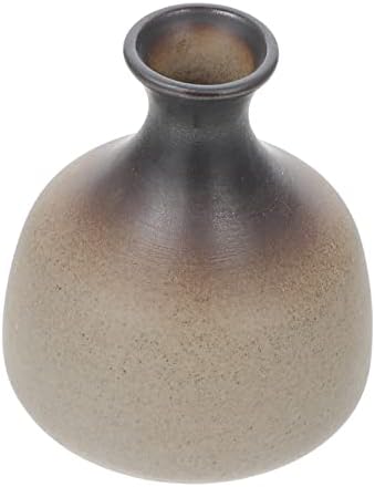 Stobaza Mini Flower Vase Retro Ceramic Design for Home Office and Special Occasions