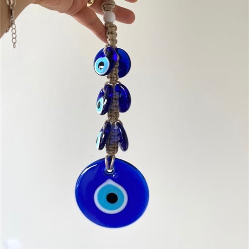 Turkish Blue Evil Eye Car Charm Hanging Ornament
