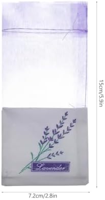 VORCOOL Lavender Sachet Bag 30 Pcs with Porcelain Embroidery