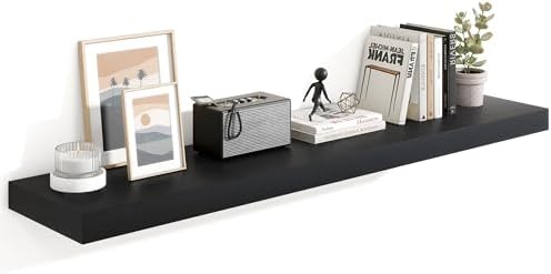 55 Inch Floating Shelf Wall Mount Storage Display