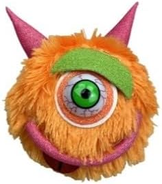 Halloween Monster Ornament 7 Inch Furry Round
