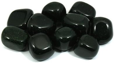 CrystalAge Green Goldstone Tumble Stone Pack of 10