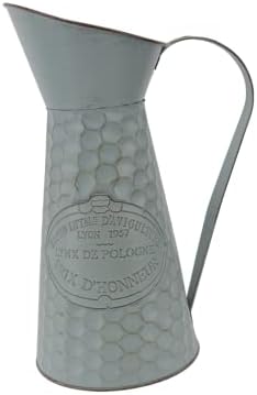 STOBAZA Antique Iron Flower Pot Decorative Vase for Home Decor Chic Style