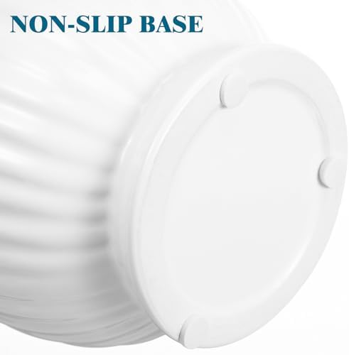 Vaguelly 8-Inch Ceramic Pitcher Vase Vintage Rustic