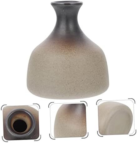 Stobaza Mini Flower Vase Retro Ceramic Design for Home Office and Special Occasions