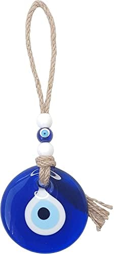DUHALINE Turkish Blue Eye Evil Eye Wall Hanging Amulet 7 cm