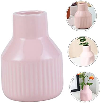 Ceramic Flower Vase Trendy Aesthetic for Home Decor