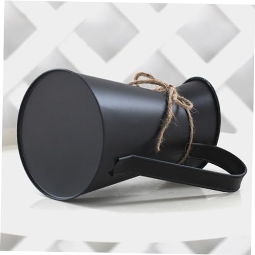 STOBAZA Metal Vintage Flower Bucket for Home Decor