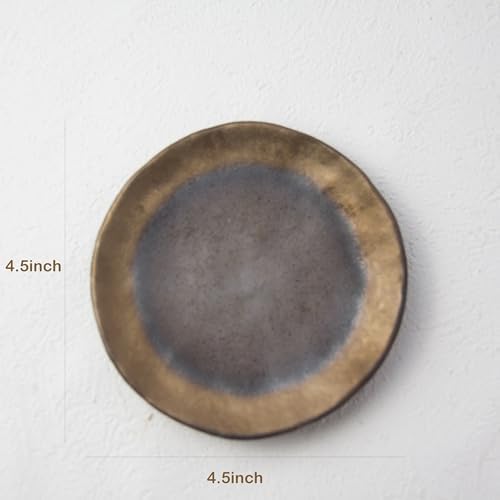 Frog-Vase Incense Holder Rust-Glazed Ceramic Incense Stick Holder for Meditation and Zen