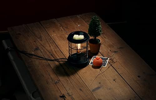 Electric Wax Melt Warmer with Vintage Light Bulbs