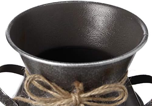 75 Inch High Rustic Decorative Vase with Rope Design