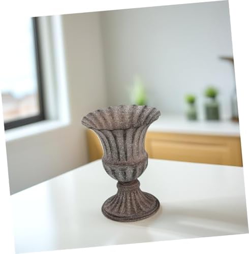 Vintage Metal Flower Vase for Home Decor and Wedding Centerpieces