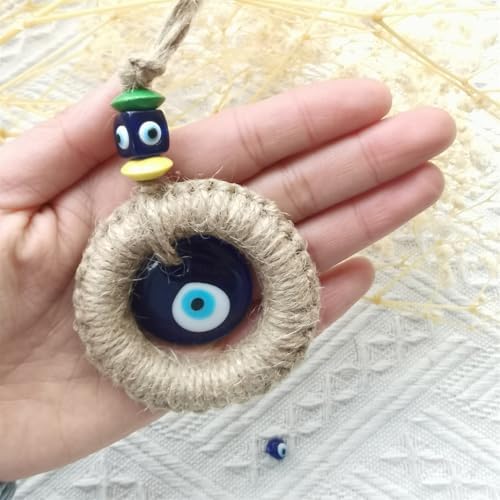 Turkish Blue Evil Eye Car Hanging Charm Ornament