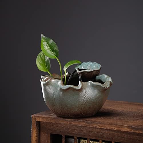 Elegant Desktop Water Fountain with Water Mist
