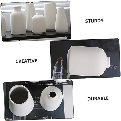 1pc Boho Style Ceramic Flower Vase for Unique Decor