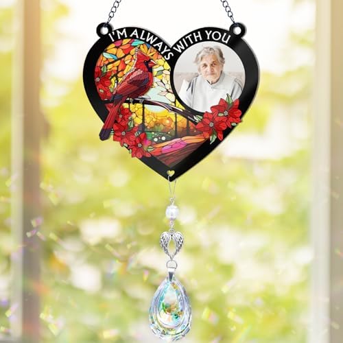 Personalized Memorial Suncatcher with Photo