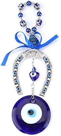 Turkish Blue Evil Eye Beads Amulet Pendant Home Decor