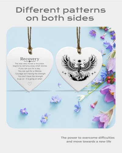 Sobriety Gifts for Men Women 1 Year Recovery Gift with AA Anniversary Congratulations