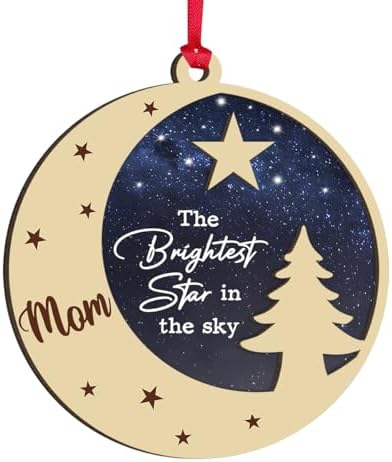 Mom in Heaven Memorial Christmas Ornament 2024